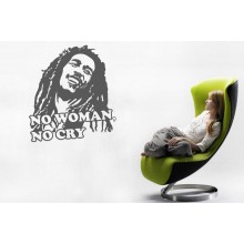 Интерьерная наклейка Боб Марли Интерьерная наклейка Боб Марли