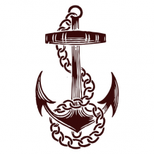 Наклейки интерьерные Glozis Виниловая Наклейка Glozis Anchor Наклейки интерьерные Glozis Виниловая Наклейка Glozis Anchor