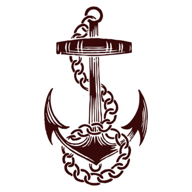 Наклейки интерьерные Glozis Виниловая Наклейка Glozis Anchor