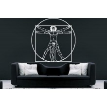 Интерьерная наклейка Витрувианский Человек Интерьерная наклейка Витрувианский Человек