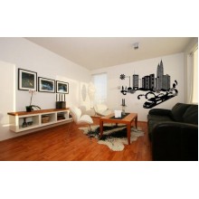 Интерьерная наклейка Город 3 Интерьерная наклейка Город 3