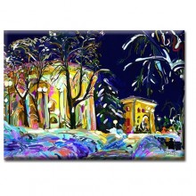 Картины на холсте Glozis Картина Glozis evening Kiev Картины на холсте Glozis Картина Glozis evening Kiev