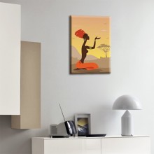 Картины на холсте Glozis Картина Glozis African girl Картины на холсте Glozis Картина Glozis African girl