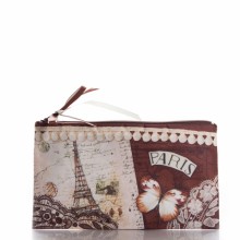 Косметичка "Париж с бабочкой