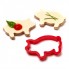 Форма для бутербродов Piggy Party Animals Peleg Design