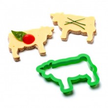 Форма для бутербродов Cow Party Animals Peleg Design Форма для бутербродов Cow Party Animals Peleg Design