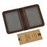 Кард-кейс 4.0 (с окошком) "Карбон" Орех