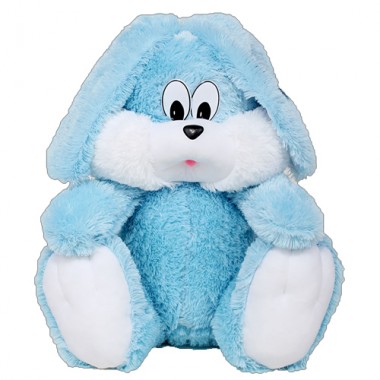 Мягкая игрушка Зайчишка «Снежок»