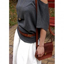 Женский бохо-ремень Коньяк Женский бохо-ремень Коньяк