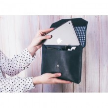 Ручной конверт для планшета 7-8" Синий сапфир (кожа) Ручной конверт для планшета 7-8" Синий сапфир (кожа)