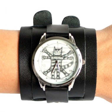 Часы эксклюзивные "Кот да Винчи"