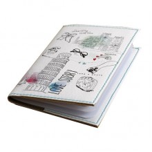 Обложка для паспорта "Love story" + блокнотик Обложка для паспорта "Love story" + блокнотик