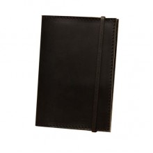 Обложка для паспорта 1.0 Графит (кожа) + блокнотик Обложка для паспорта 1.0 Графит (кожа) + блокнотик