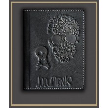 Обложка для автодокументов кожаная "Черепок" Обложка для автодокументов кожаная "Черепок"