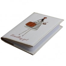 Обложка для паспорта "Travelling girl" Обложка для паспорта "Travelling girl"