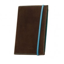 Обложка для паспорта 1.0 Орех-тиффани (кожа) +блокнотик Обложка для паспорта 1.0 Орех-тиффани (кожа) +блокнотик