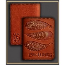 Обложка для автодокументов кожаная Обложка для автодокументов кожаная