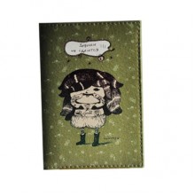 Обложка для паспорта "Девочки не сдаются!!!" Обложка для паспорта "Девочки не сдаются!!!"