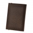 Обложка для паспорта 2.0 "Карбон" Орех (кожа)