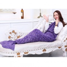 Плед акриловый Русалка фиолетовый Плед акриловый Русалка фиолетовый