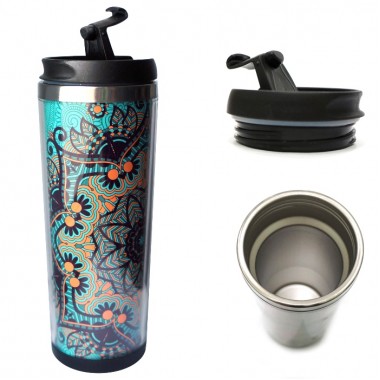 Термокружка "Золотые узоры"