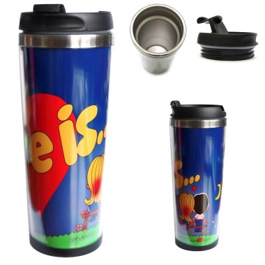 Термокружка "Love is"