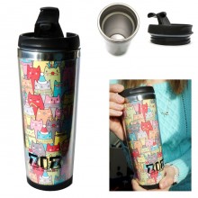 Термокружка "Зимние коты" Термокружка "Зимние коты"