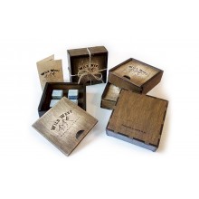 Камни для Виски из стеатита Wild West 4 Premium