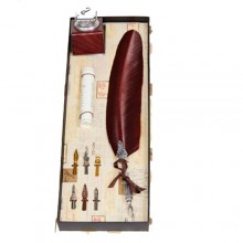 Письменный набор "Красное перо" Письменный набор "Красное перо"