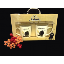 Подарочный набор "Черный кот с шариками" Подарочный набор "Черный кот с шариками"