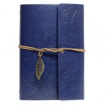 Блокнот винтажный Nature голубой Блокнот винтажный Nature голубой