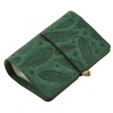 Кард-кейс 7.0 Изумруд с перьями Кард-кейс 7.0 Изумруд с перьями