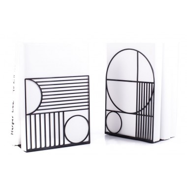 Упоры для книг Геометрия Баухаус