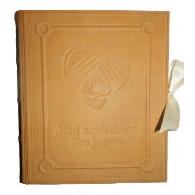 Детская книга ― альбом "Мой первый год. День за днем"