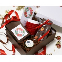 Подарочный набор “Клубничная феерия” Подарочный набор “Клубничная феерия”