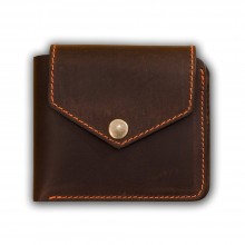 Портмоне 4.2 (4 кармана, кнопка) Орех-апельсин Портмоне 4.2 (4 кармана, кнопка) Орех-апельсин