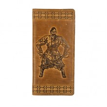 Кожаное портмоне для денег Turtle, Казак, винтажный хаки Кожаное портмоне для денег Turtle, Казак, винтажный хаки