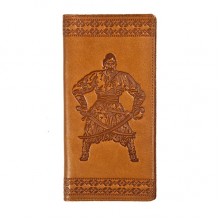 Кожаное портмоне для денег Turtle, Казак, коричневый Кожаное портмоне для денег Turtle, Казак, коричневый