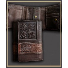 Портмоне большое из натуральной кожи Портмоне большое из натуральной кожи