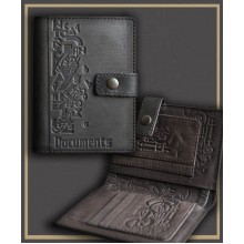 Кожаный бумажник водителя Кожаный бумажник водителя