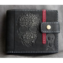 Кожаное Портмоне "Черепок" Кожаное Портмоне "Черепок"