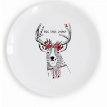Тарелка "Олень-оптимист" Тарелка "Олень-оптимист"