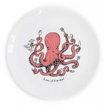 Тарелка "Осьминог" Тарелка "Осьминог"