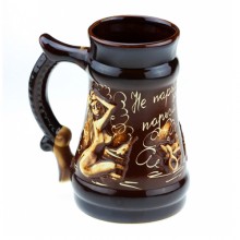 Кружка пивная "Не парься" Кружка пивная "Не парься"