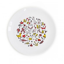 Детская тарелка "Алфавит" Детская тарелка "Алфавит"