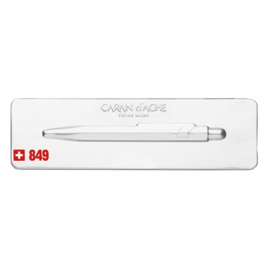 Металлический бокс Caran d'Ache 849 Белый