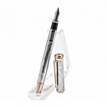 Ручка перьевая Gianni Terra silver with gold HH122/B-F Ручка перьевая Gianni Terra silver with gold HH122/B-F