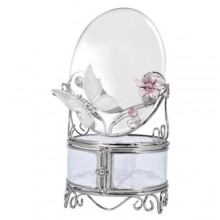 Шкатулка "Колокольчики и зеркальная бабочка" Шкатулка "Колокольчики и зеркальная бабочка"