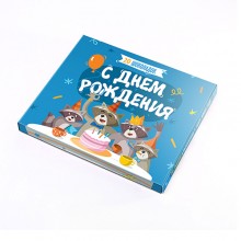 Шоколадний набір "З днем народження" XL Шоколадний набір "З днем народження" XL