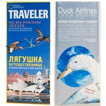 Авиахолдер "Лягушка путешественница" Авиахолдер "Лягушка путешественница"